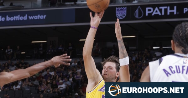 Luka Doncic and Lakers Defeat Kings in NBA Preseason, Eurohoops Reports