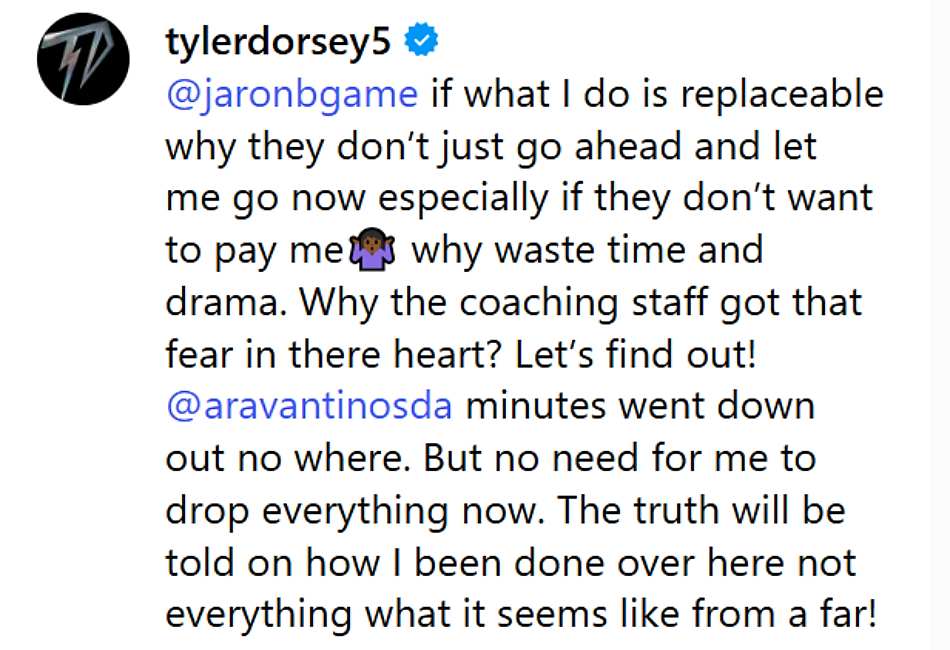 Tyler-Dorsey-Olympiacos-Instagram-comment