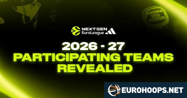 NextGen EuroLeague Confirms 40-Team Field for 2026–27 Season