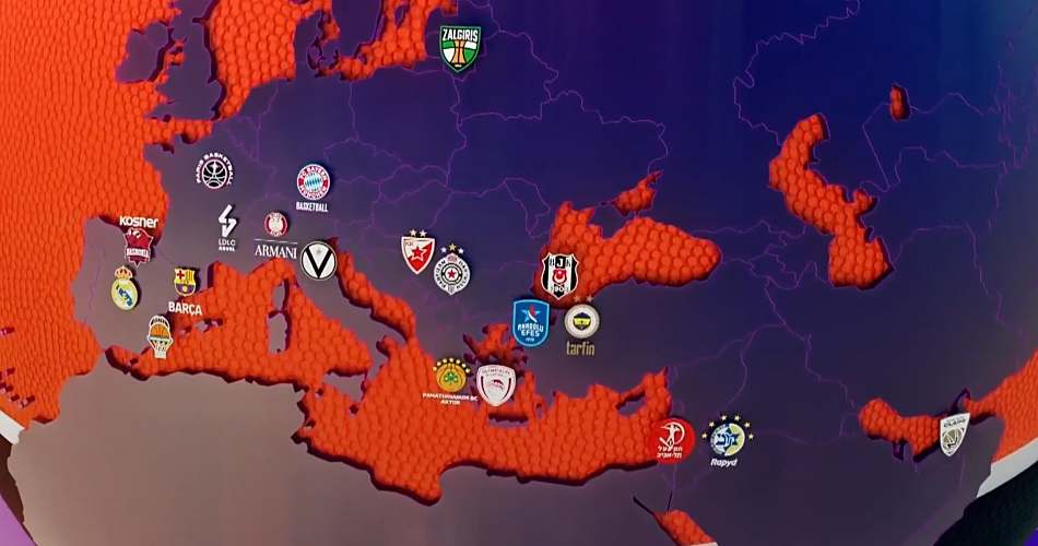 EuroLeague-2026-2027-map