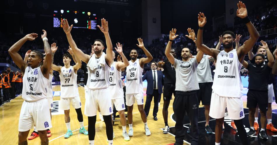 Stoiximan GBL: Μόνος ο ΠΑΟΚ στην κορυφή, αήττητος κι ο Παναθηναϊκός, ψηλά Άρης & Περιστέρι, σεφτέ η Δόξα