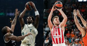 Nigel-Hayes-Davis-Panathinaikos-Sasha-Vezenkov-Olympiacos-EuroLeague