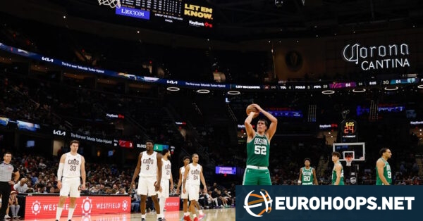Boston Celtics vencem na pré-temporada da NBA com brilho de Luka Garza